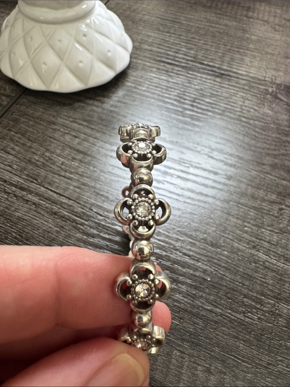Brighton Silver Bangle Bracelet